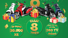 Pega ưu đãi nhân kỷ niệm 8 năm thành lập, giảm giá 8 triệu đồng cho Pega-S