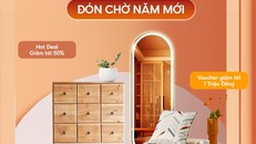 Tưng bừng tân trang nhà cửa đón năm mới với giá siêu hời cùng Shopee