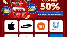 Đón bão hàng hiệu giảm đến 50% đi kèm ưu đãi hoàn xu siêu hấp dẫn từ Shopee