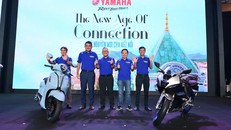 Yamaha Việt Nam giới thiệu 3 mẫu xe mới, quản lý xe thông minh qua ứng dụng Y-connect