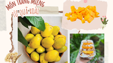 Thử ngay công thức 3 món tráng miệng từ xoài giúp hạ nhiệt ngày hè