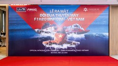 Ra mắt đội đua thuyền máy F1H20 Việt Nam