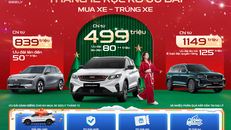 Geely Việt Nam triển khai chương trình 'May mắn cùng Geely | Mua xe - trúng xe' và hoàn thiện mạng lưới gần 50 đại lý toàn quốc