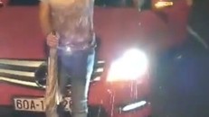 Trường Giang bị tố ‘say xỉn’, tông vào xe người khác trong đêm