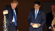 5 khoảnh khắc ấn tượng trong chuyến thăm Nhật Bản của Tổng thống Trump 