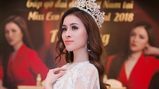 Gây tranh cãi về khả năng tiếng anh, Thư Dung bất ngờ đăng quang Á khôi 2 Miss Eco International 2018