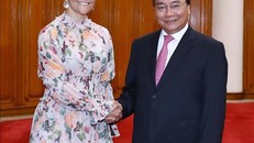 Thủ tướng Nguyễn Xuân Phúc tiếp Công chúa kế vị Thụy Điển