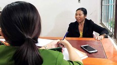 Nghiêm Thị Nhi tại cơ quan điều tra