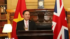 Đại sứ Đỗ Minh Hùng. (Ảnh: Phong Hà/TTXVN)