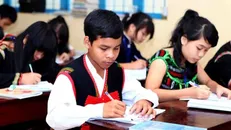 Tạo nguồn nhân lực cho vùng đồng bào dân tộc thiểu số và miền núi. Ảnh: Quý Trung/TTXVN