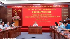 Quang cảnh phiên họp. Ảnh: Hoài Nam/Vietnam+
