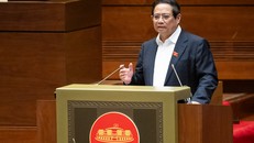 Thủ tướng Phạm Minh Chính trình bày Chuyên đề 1 "Nội dung trọng tâm, cốt lõi của Nghị quyết số 68-NQ/TW, ngày 4/5/2025 của Bộ Chính trị về phát triển kinh tế tư nhân và Kế hoạch hành động thực hiện Nghị quyết".