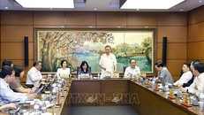 Tổng Bí thư Tô Lâm, Đại biểu Quốc hội thành phố Hà Nội phát biểu. Ảnh: Doãn Tấn/TTXVN.