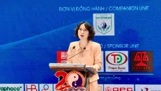 Thứ trưởng Bộ Y tế Nguyễn Thị Liên Hương phát biểu tại Hội thảo. Ảnh: TTXVN.