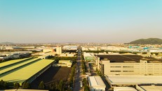 TP. Bắc Giang sở hữu lợi thế vị trí dễ dàng kết nối tới các KCN, CCN lớn của tỉnh (Ảnh: KCN Quang Châu)