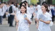 Thí sinh dự thi Tốt nghiệp Trung học phổ thông. Ảnh: Minh Quyết/TTXVN