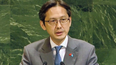 Đại sứ Đỗ Hùng Việt, Trưởng Phái đoàn thường trực Việt Nam tại Liên hợp quốc, phát biểu tại phiên toàn thể