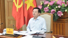 Phó Thủ tướng Mai Văn Chính chủ trì cuộc họp với các bộ về giải pháp tháo gỡ khó khăn, vướng mắc về cơ chế chính sách liên quan đến tài chính của Triển lãm thành tựu đất nước nhân dịp kỷ niệm 80 năm Ngày Quốc khánh . Ảnh: VGP/Giang Thanh