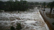 Lũ lụt tại Kerrville, Texas, Mỹ, ngày 5/7. Ảnh: U.S. Coast Guard/TTXVN