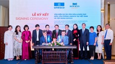 Lễ ký kết hợp tác của UNESCO và SOVICO triển khai dự án Xây dựng Trường học Hạnh phúc tại Việt Nam
