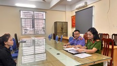 Đối tượng Nguyễn Thị Thư chủ lò mổ Thường Tín. Ảnh: CATP Hà Nội