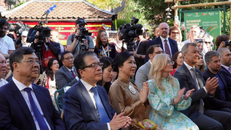 Phu nhân Tổng Bí thư Ngô Phương Ly dự Lễ hội Văn hóa “Việt Nam-Sắc màu từ miền nhiệt đới” tại Moskva.