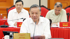 Tổng Bí thư Tô Lâm phát biểu