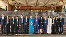 Đoàn Việt Nam tham dự Hội nghị lần thứ 63 của Tổ chức tham vấn pháp luật Á-Phi tại Kampala, Uganda. 