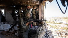 Binh sỹ Israel được triển khai tại Dải Gaza.