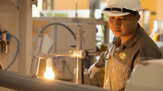 Nhà máy sản xuất ống nhựa của Công ty Cổ phần Nhựa Thiếu niên Tiền Phong