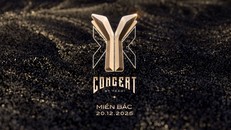 Y-CONCERT sẽ diễn ra duy nhất vào ngày 20/12/2025 tại miền Bắc