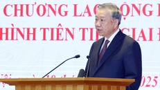 Tổng Bí thư Tô Lâm phát biểu