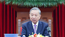 Tổng Bí thư Tô Lâm phát biểu tại buổi tiếp Trưởng đoàn các nước tham dự Lễ mở ký Công ước Hà Nội.