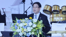 Chủ tịch nước Lương Cường phát biểu chào mừng các đoàn tham dự Lễ mở ký và Hội nghị cấp cao Công ước của Liên hợp quốc về chống tội phạm mạng (Công ước Hà Nội).