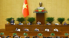 Phó Chủ tịch Quốc hội Vũ Hồng Thanh phát biểu tại phiên thảo luận về kết quả thực hiện kế hoạch phát triển kinh tế-xã hội năm 2025