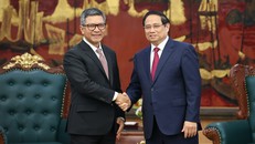 Thủ tướng Phạm Minh Chính tiếp Đại sứ Indonesia Denny Abdi tới chào từ biệt nhân kết thúc nhiệm kỳ công tác
