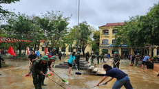 Khẩn trương khắc phục hậu quả sau mưa lũ tại các trường học