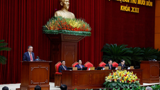 Tổng Bí thư Tô Lâm phát biểu khai mạc Hội nghị lần thứ 14 Ban Chấp hành Trung ương Đảng khóa XIII.