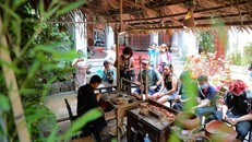 Không gian đình Kim Ngân. Ảnh: VGP/Thanh Tùng.