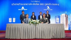 Đông Tây Land ký kết nhận giỏ hàng độc quyền Tháp 9 & Tháp 11 Dự án The Privé