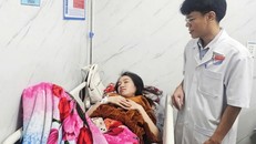 Bệnh nhân ngộ độc thực phẩm điều trị tại Bệnh viện Đa khoa Phúc Hưng.