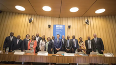 Buổi họp báo giới thiệu Tuần lễ châu Phi 2024. Ảnh: UNESCO