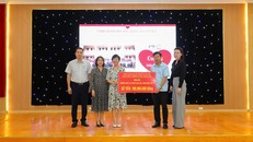 Các trường thành viên của Đại học Quốc gia Hà Nội quyên góp ủng hộ đồng bào.