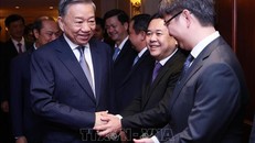 Tổng Bí thư, Chủ tịch nước Tô Lâm dự Toạ đàm Tăng cường hợp tác Việt Nam - Hoa Kỳ trong phát triển ngành công nghiệp bán dẫn và trí tuệ nhân tạo.