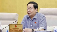 Chủ tịch Quốc hội Trần Thanh Mẫn phát biểu. Ảnh: Doãn Tấn/TTXVN