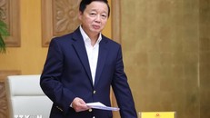 Phó Thủ tướng Trần Hồng Hà phát biểu chỉ đạo. Ảnh: Văn Điệp/TTXVN