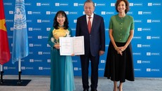 Tổng Bí thư, Chủ Tịch nước Tô Lâm chứng kiến sự kiện hợp tác giữa Trường đại học VinUni và Tổ chức Unesco tại trụ sở UNESCO.