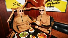 Người sáng lập nhà hàng Yum Bug: Leo Taylor và Aaron Thomas. Ảnh: Yum Bug