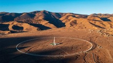 Kính viễn vọng vô tuyến Mặt Trời Daocheng bắt đầu hoạt động thử nghiệm. Ảnh: China Media Group