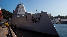 Tàu USS Zumwalt. Ảnh: defensenews.com